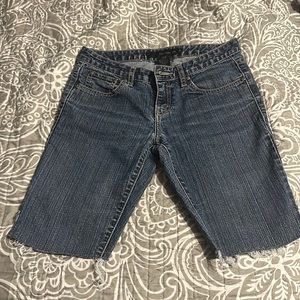 Cut-off Calvin Klein Bermuda style shorts size 2P